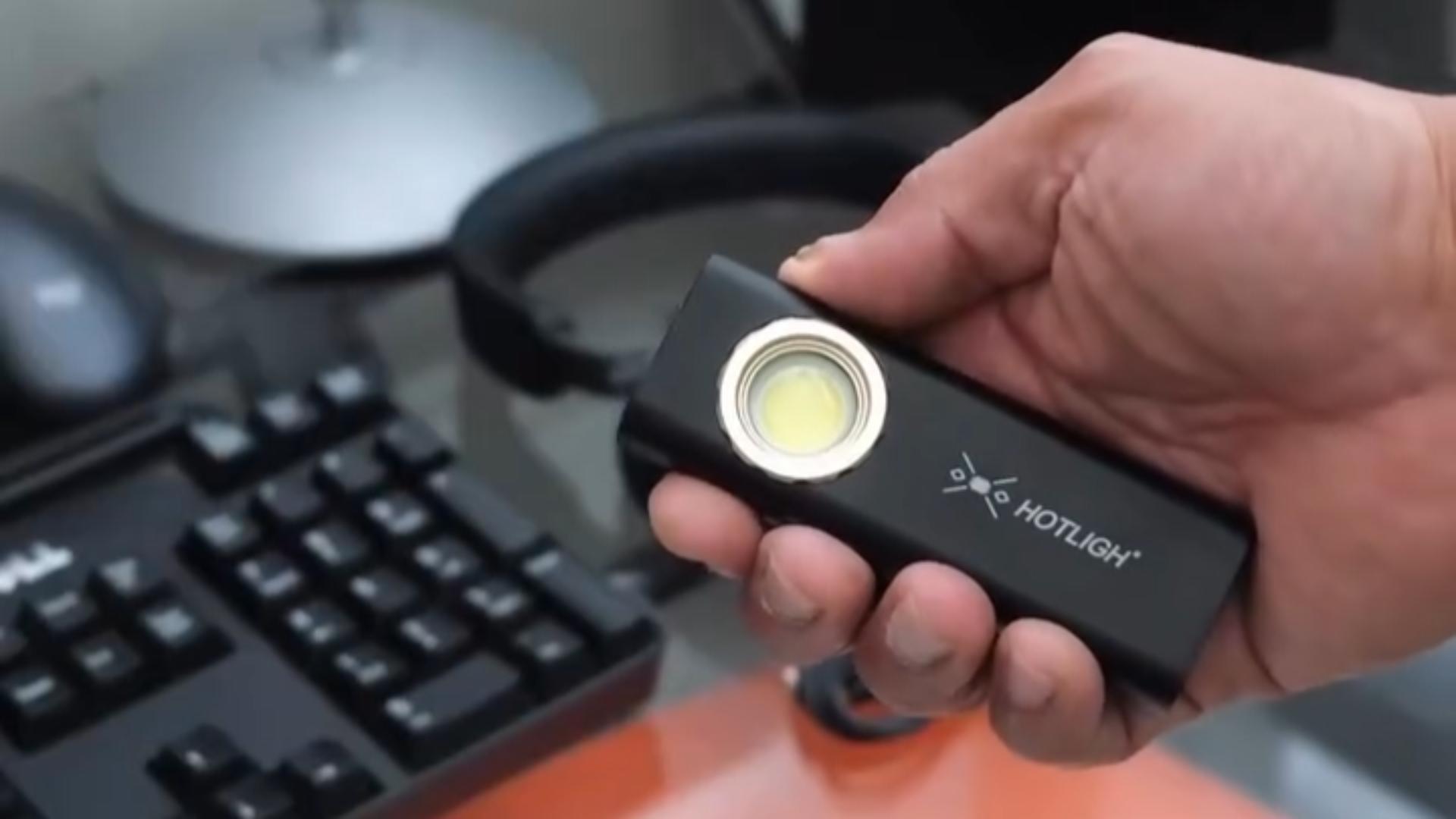 HOTLIGH Pocket Flashlight - 1000 Lumens EDC Flashlight